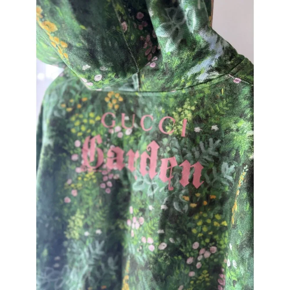 Gucci Garden 2020 Landscape Print Hoodie Size L Unisex NWT w/ Original Box Rare